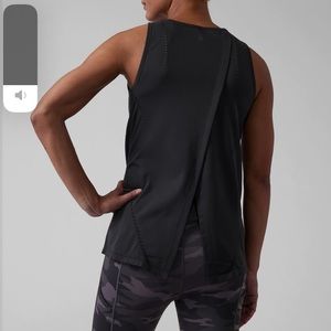 Athletes Foothills Tank - Navy Size Large